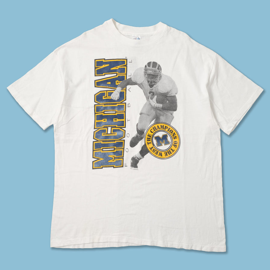 Vintage Michigan Football T-Shirt XLarge 