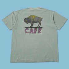 Vintage Buffalo Cafe T-Shirt XLarge 