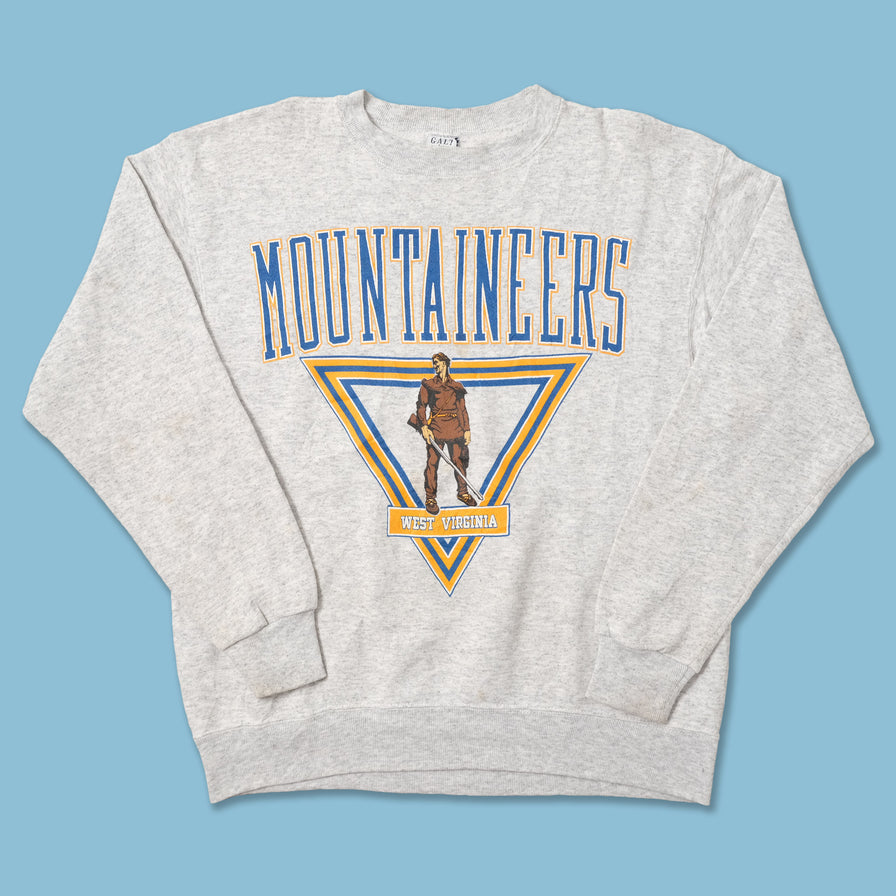 Vintage West Virginia Mountaineers Sweater Large 