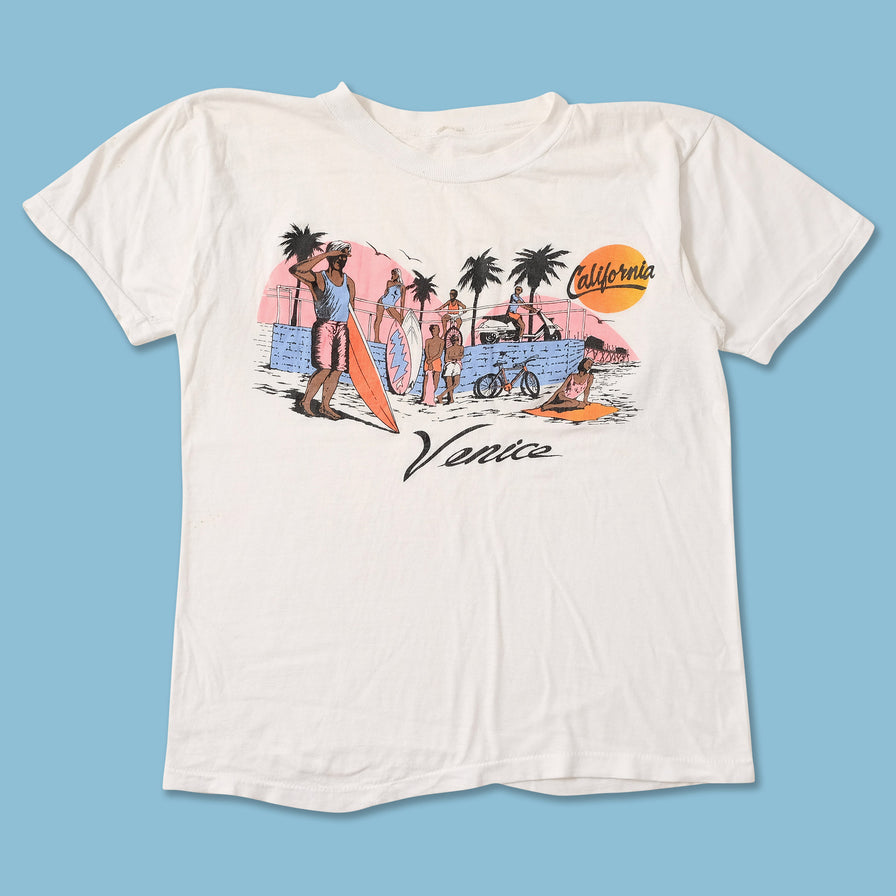 Vintage Women's Venice Beach T-Shirt Medium 