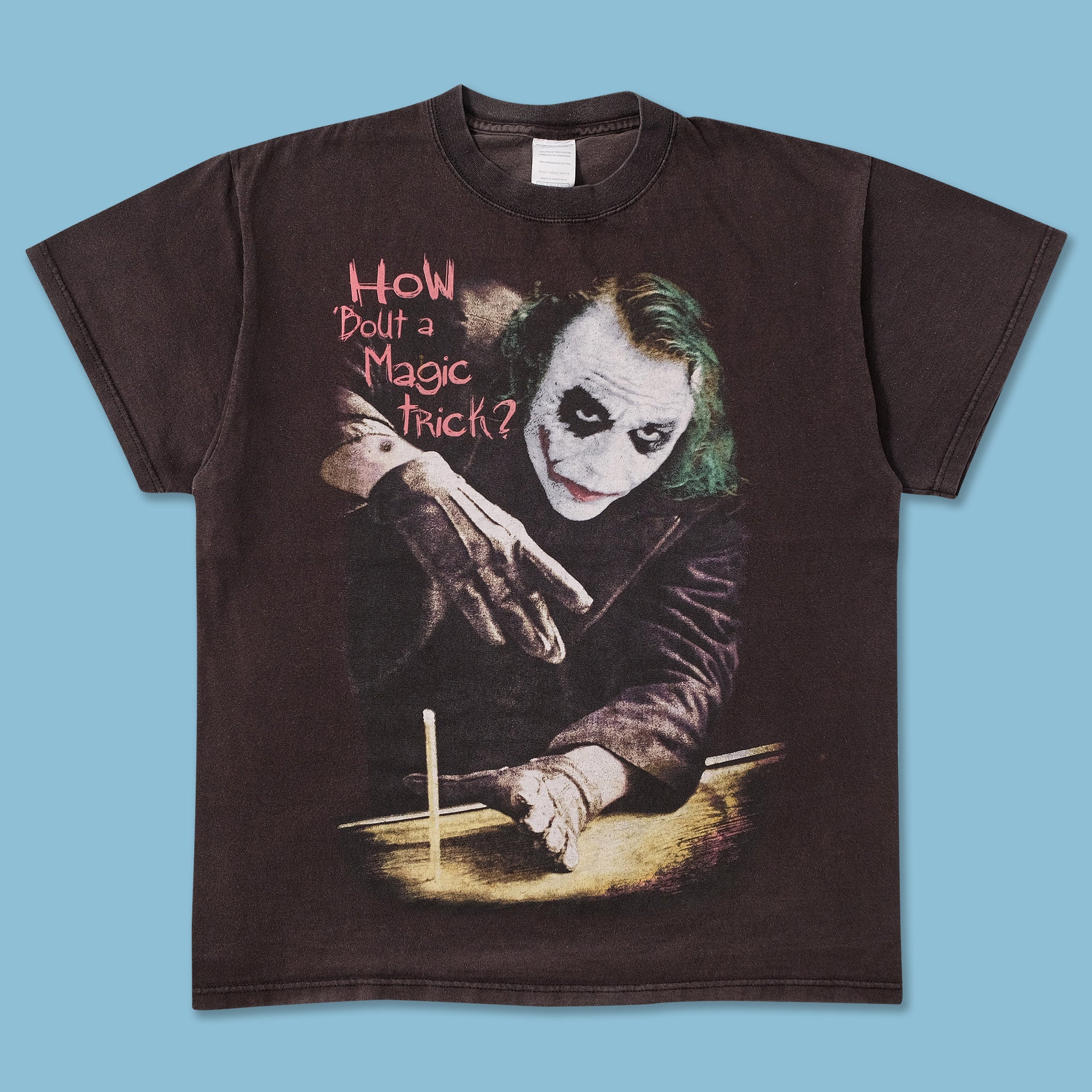 the dark knight joker t shirt