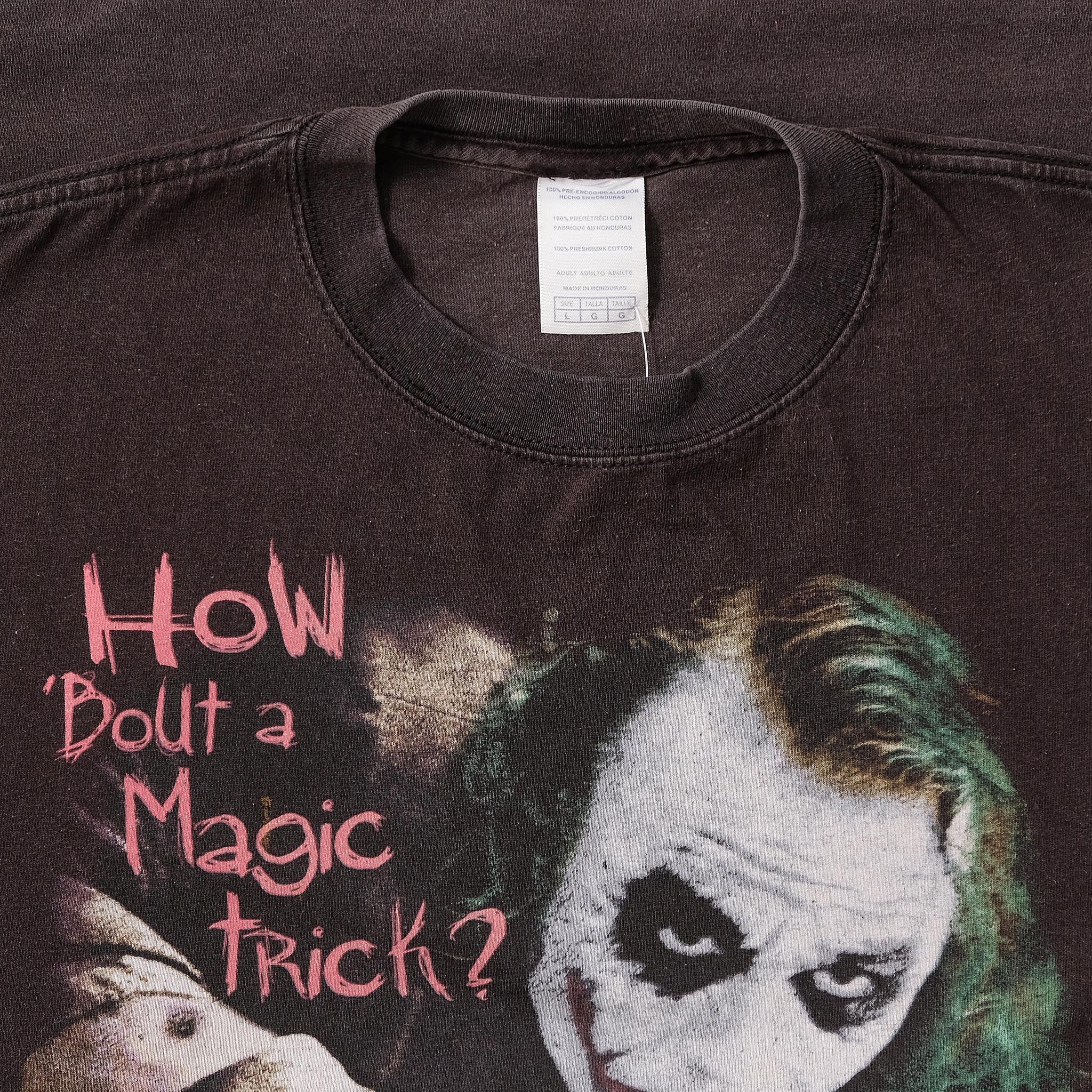 Vintage 2008 The Dark Knight Joker T-Shirt Medium | Double