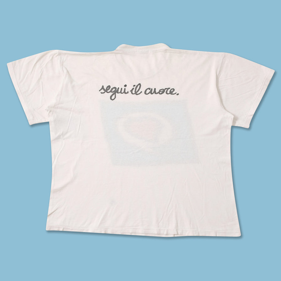 Vintage Women's Heart T-Shirt Large 