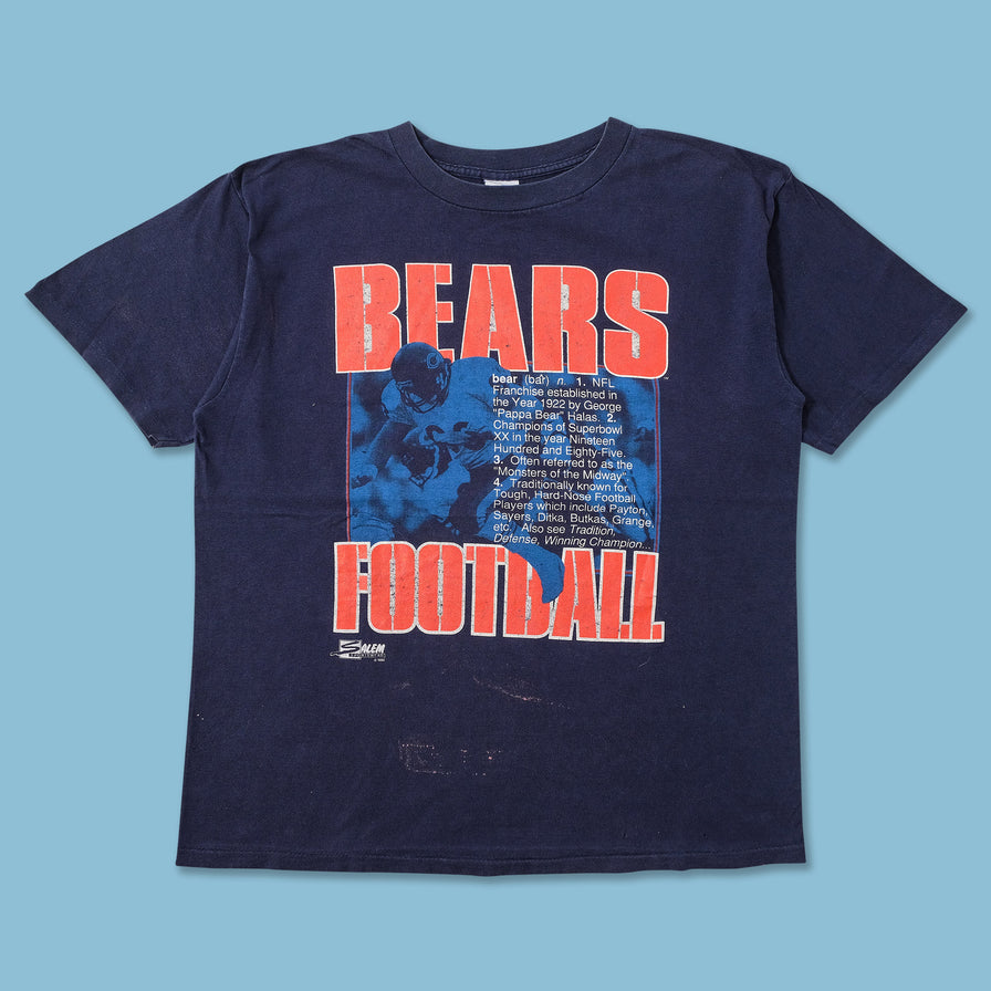 1990 Salem Chicago Bears T-Shirt XLarge 