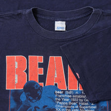 1990 Salem Chicago Bears T-Shirt XLarge 