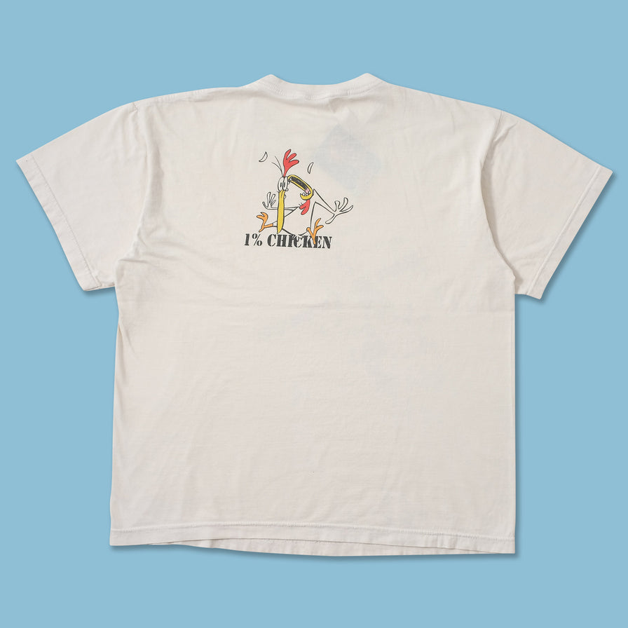 Vintage Vaca y Pollo T-Shirt Large 