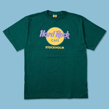 Vintage Hard Rock Cafe Stockholm T-Shirt XLarge 