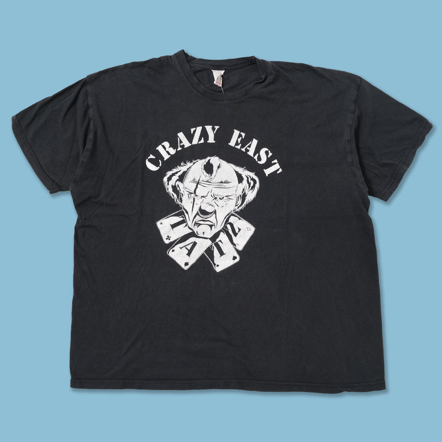 Vintage Crazy East Tattoo T-Shirt Large 