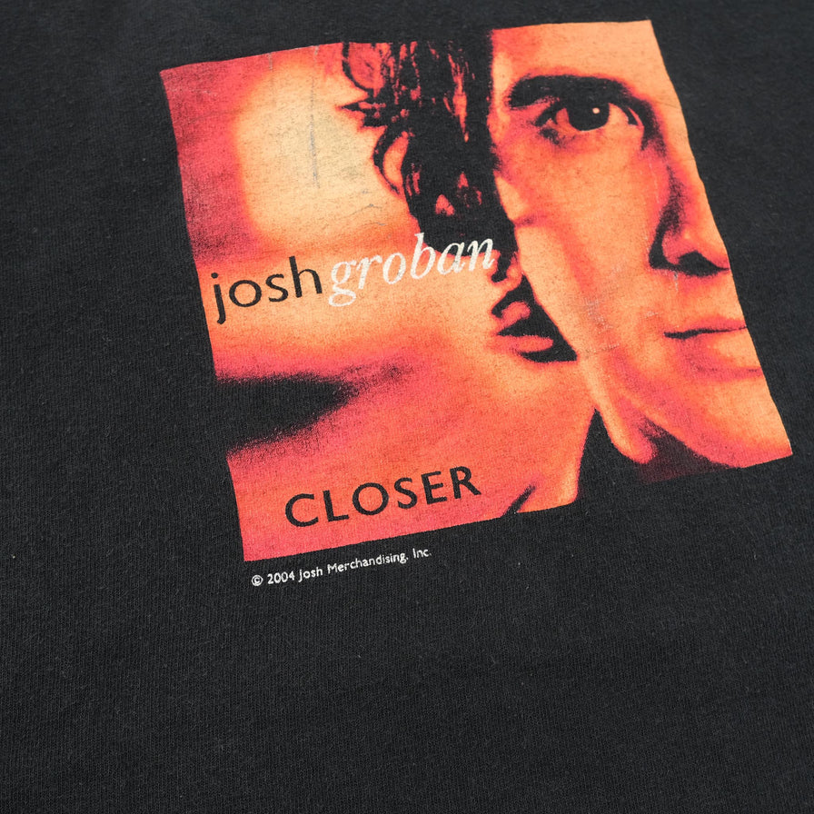 Vintage 2004 Josh Groban T-Shirt Medium 