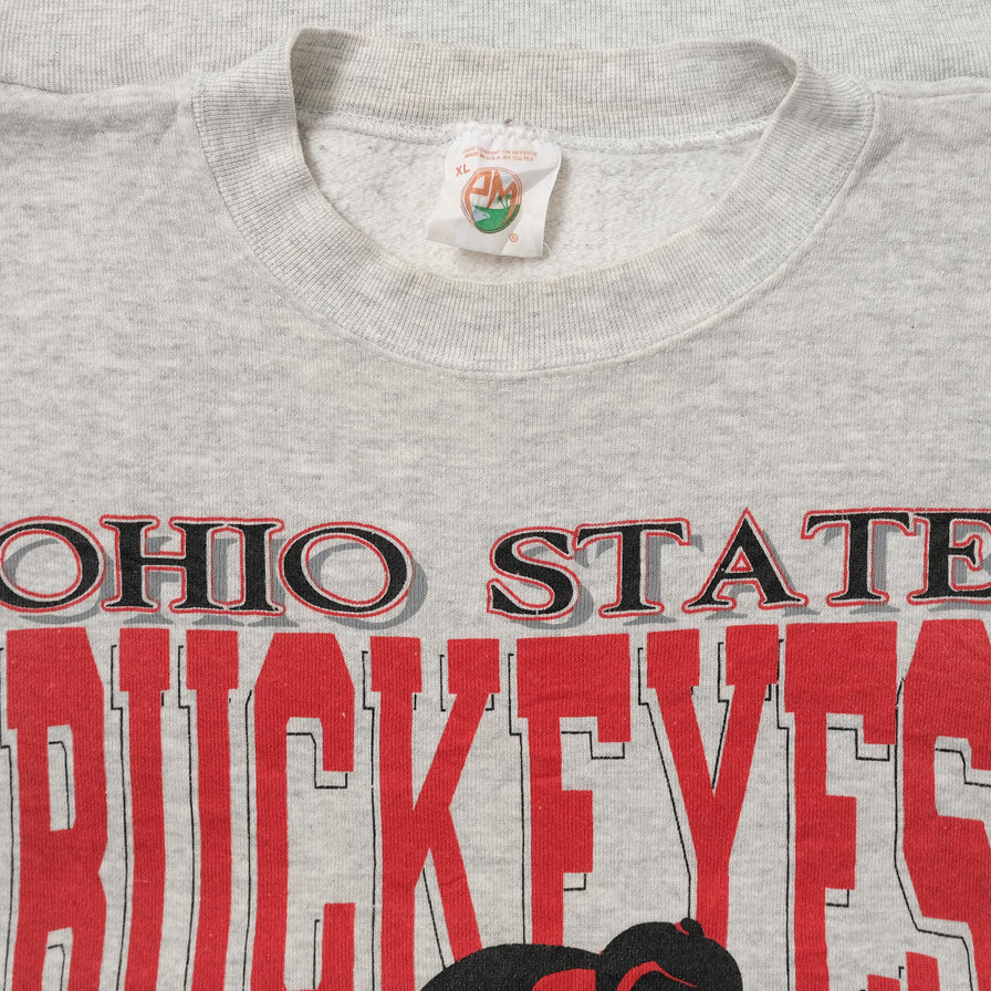 Vintage Buckeyes Sweater Large 