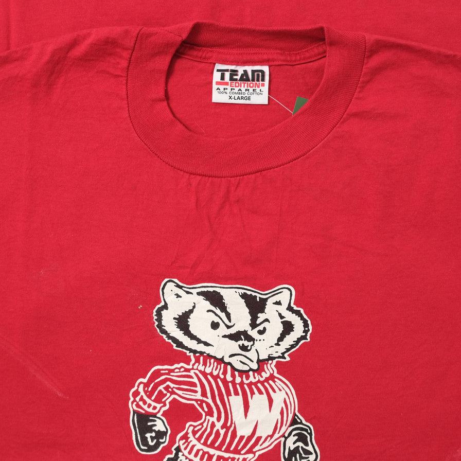 Vintage Wisconsin Badgers T-Shirt Large 