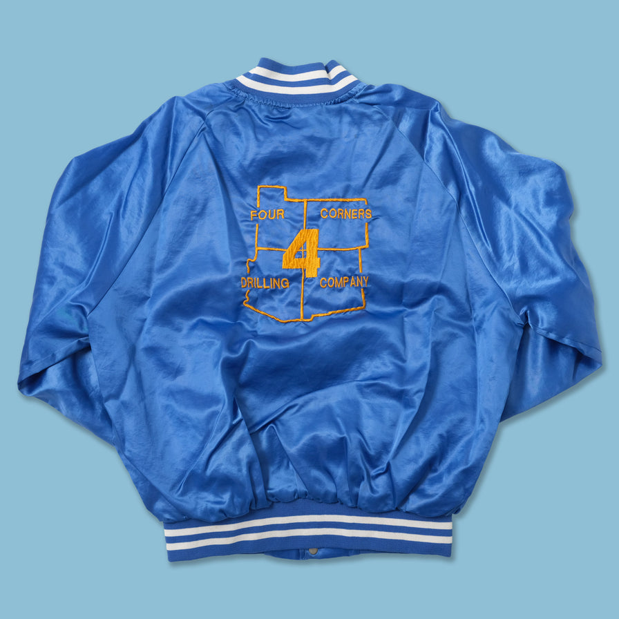 Vintage Satin College Jacket Small 