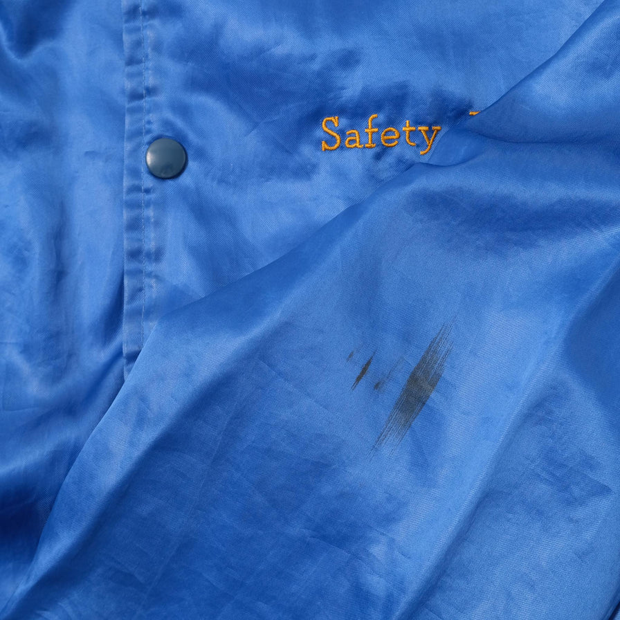 Vintage Satin College Jacket Small 