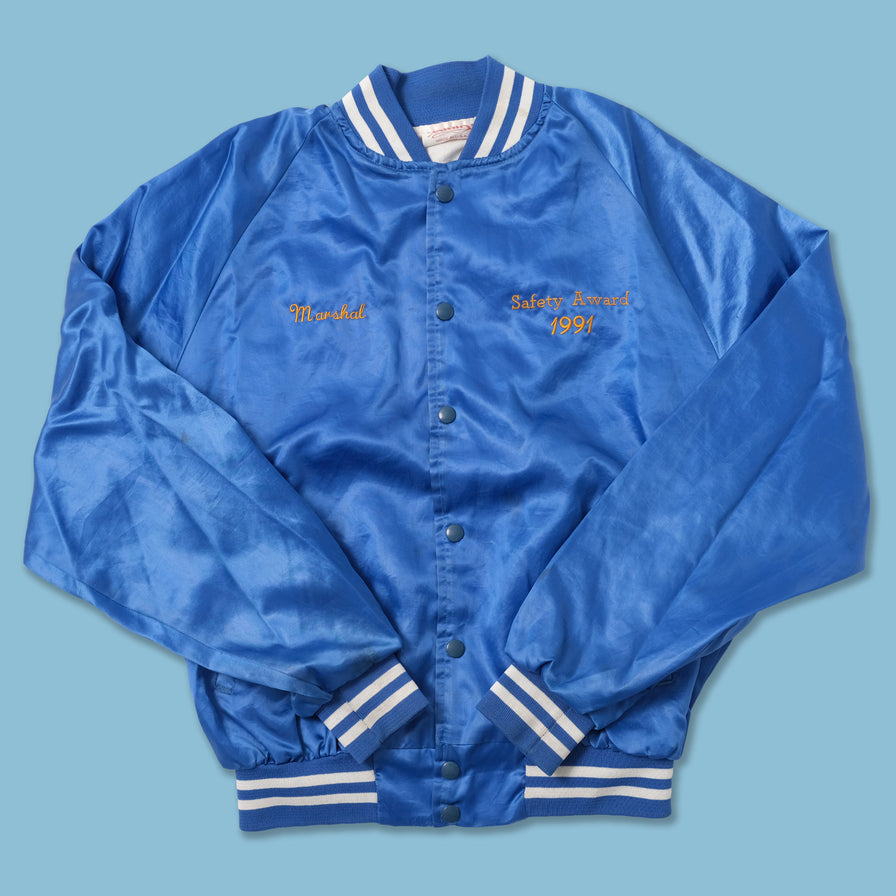 Vintage Satin College Jacket Small 