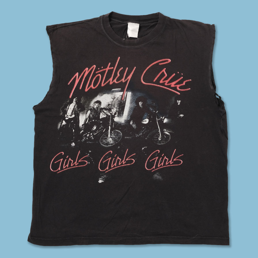 Vintage 2000s Mötley Crüe Girls Tank Top Medium 