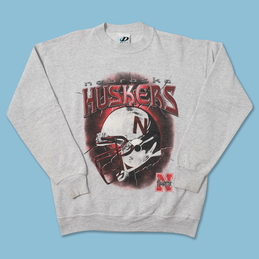 Vintage Nebraska Huskers Sweater Medium 
