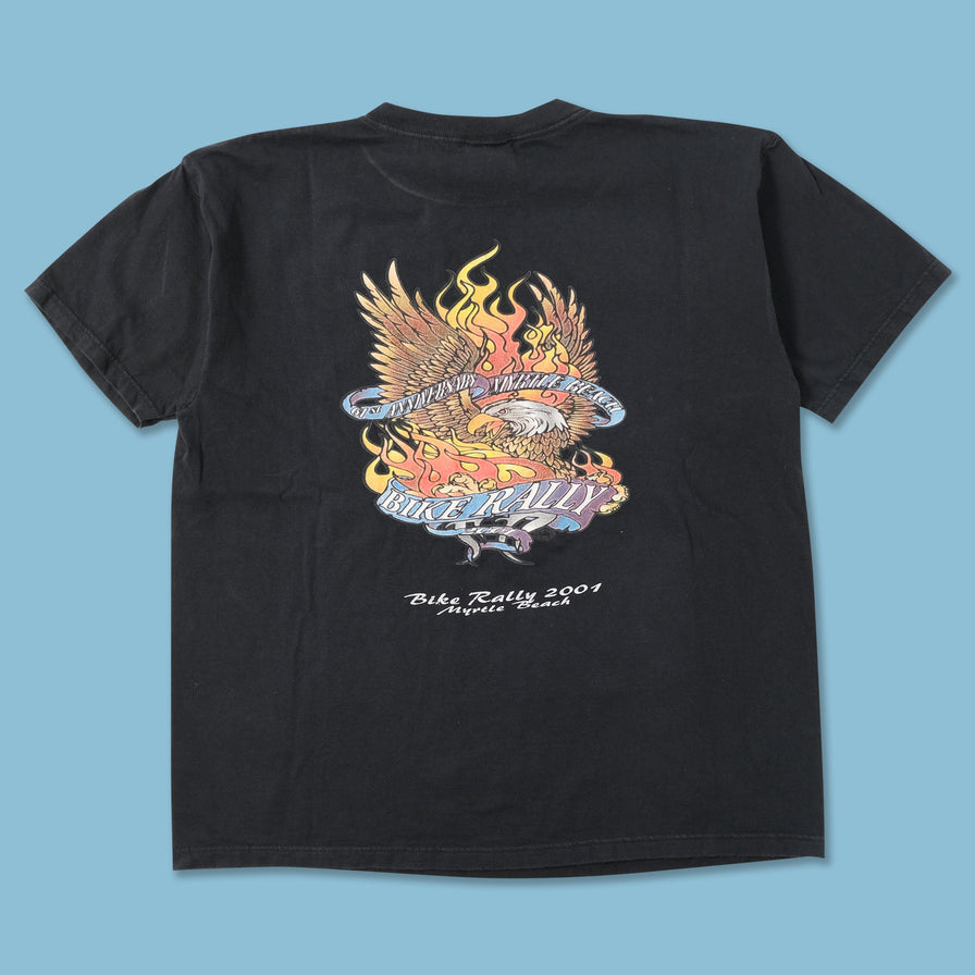 Vintage 2001 Bike Rally T-Shirt XLarge 