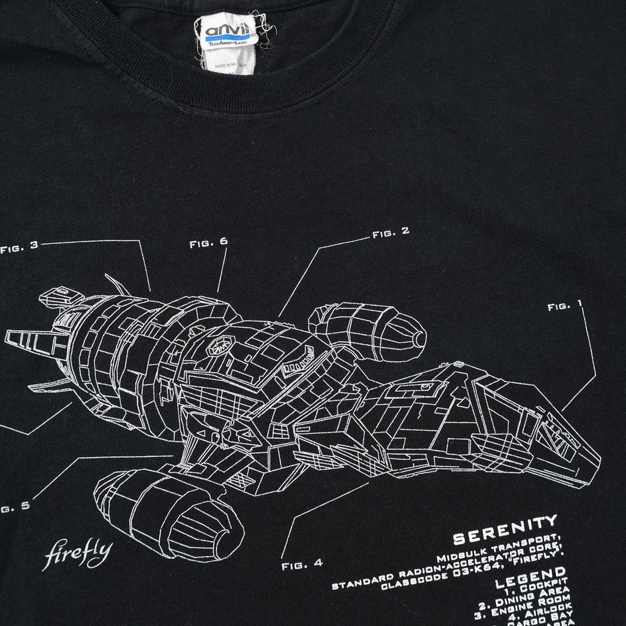 Vintage Serenity T-Shirt Large 