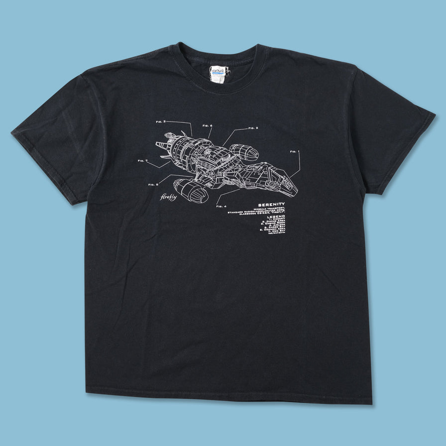 Vintage Serenity T-Shirt Large 