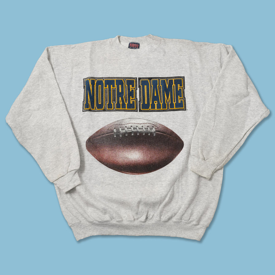 Vintage Notre Dame Sweater XLarge 
