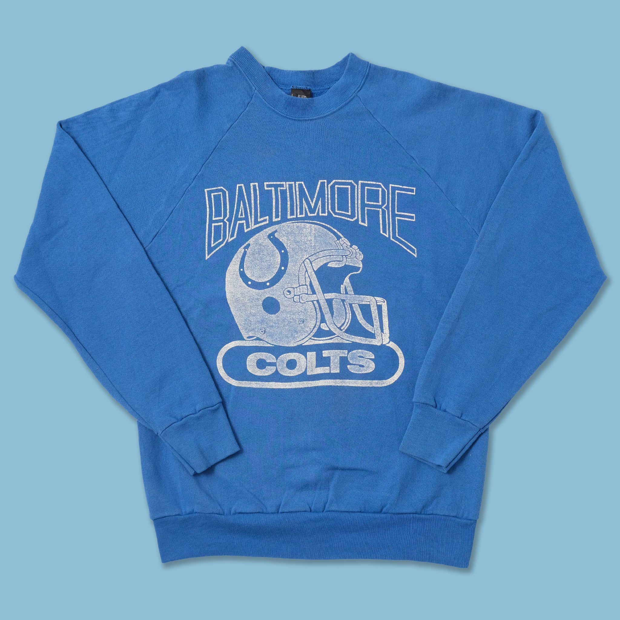 Vintage Baltimore Colts Sweater Small Double Double Vintage