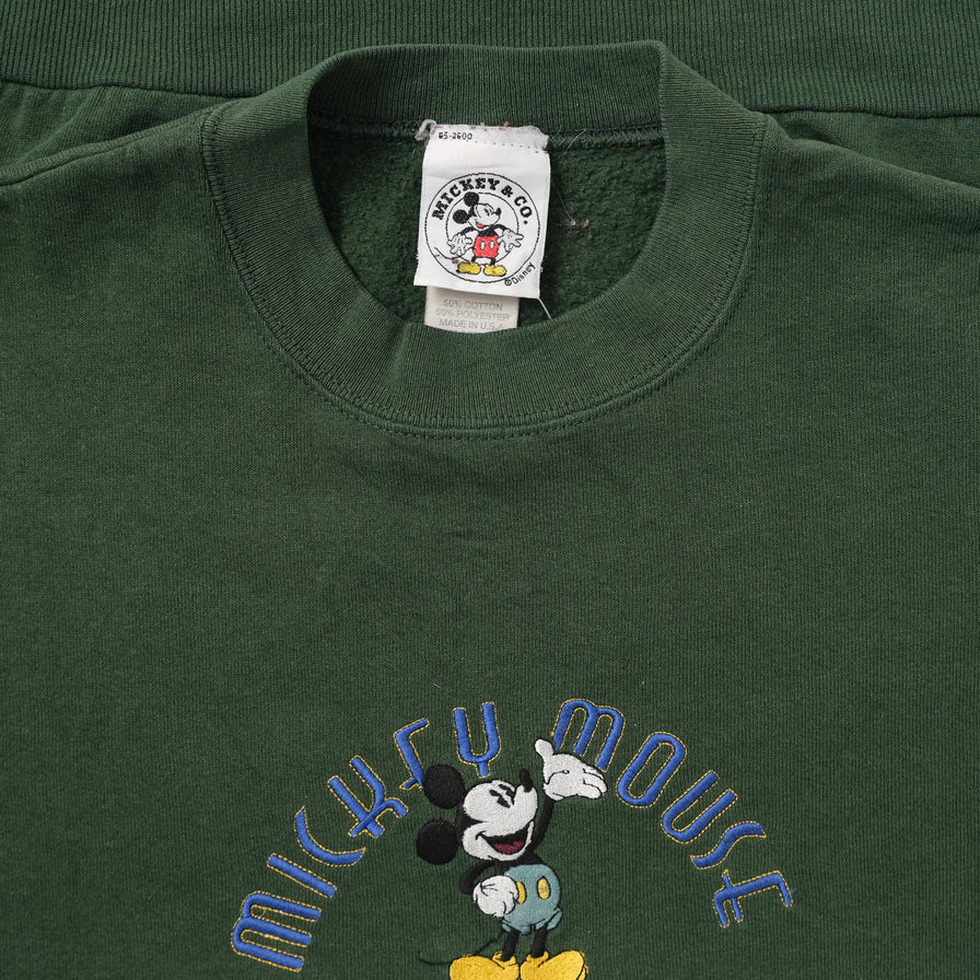 Vintage Mickey Mouse Sweater Large 