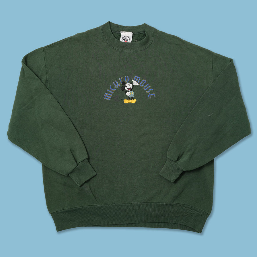 Vintage Mickey Mouse Sweater Large 