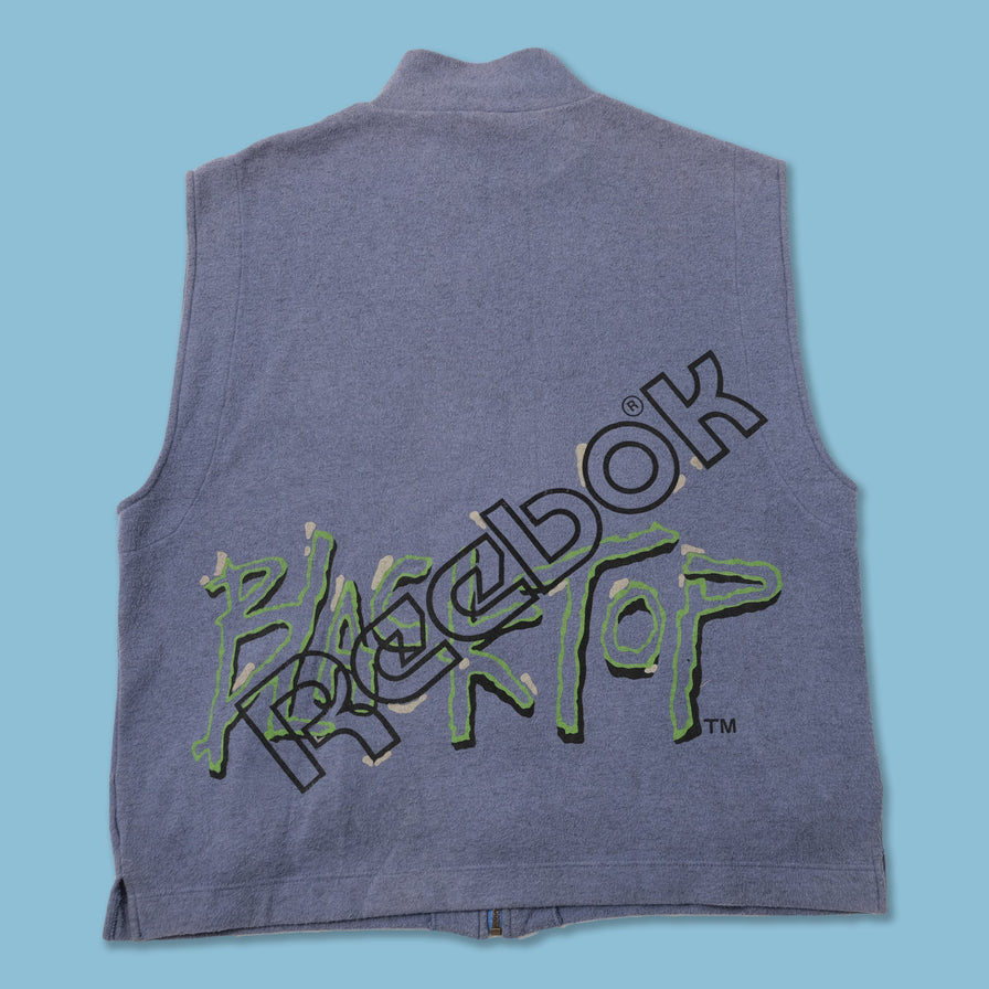 Vintage Reebok Blacktop Fleece Vest XLarge 