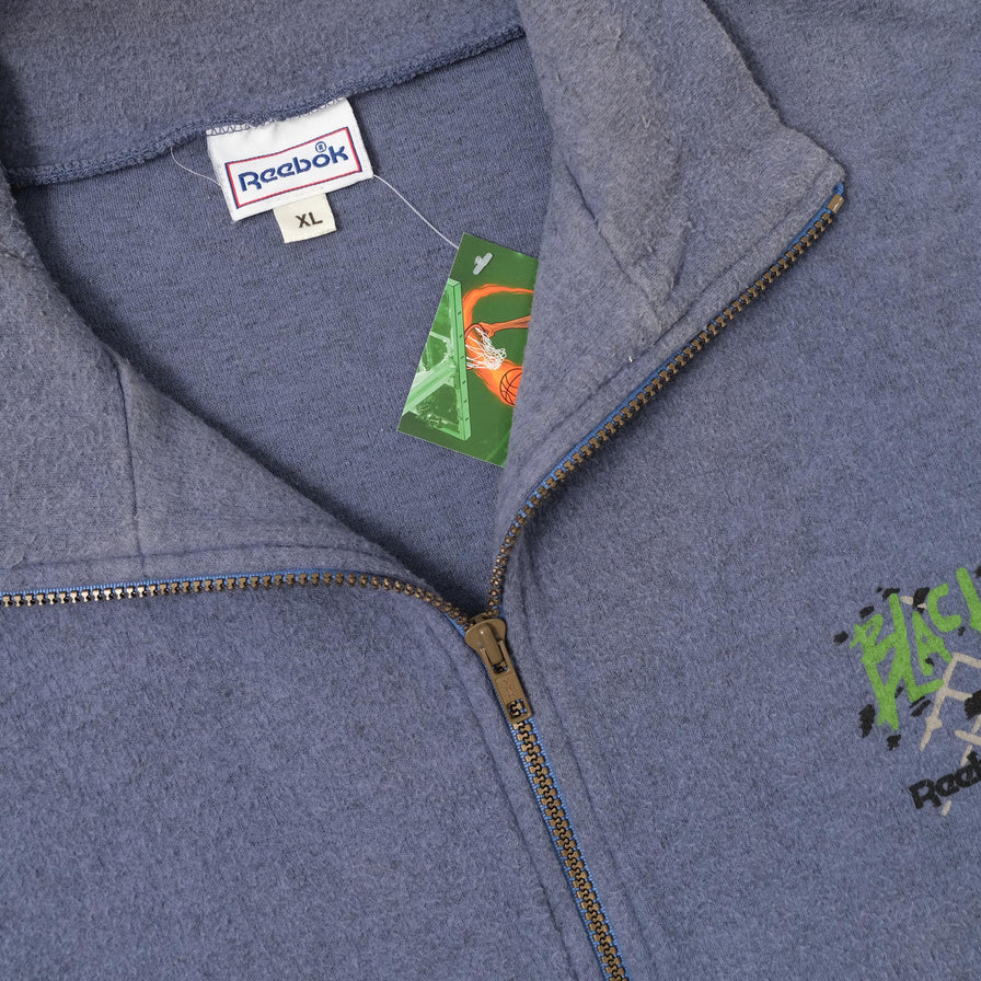 Vintage Reebok Blacktop Fleece Vest XLarge 