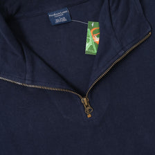 Vintage Polo Ralph Lauren Q-Zip Sweater Large 