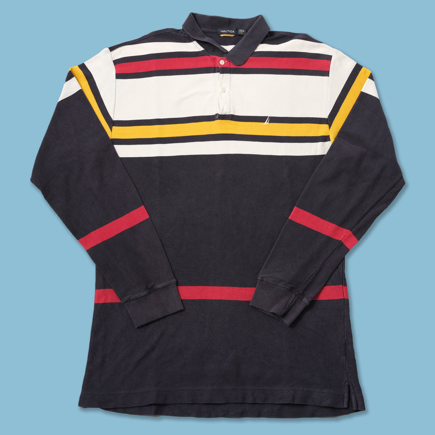 Vintage Nautica Long Polo XXLarge 