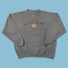 Vintage Notre Dame Fighting Irish Sweater XLarge 