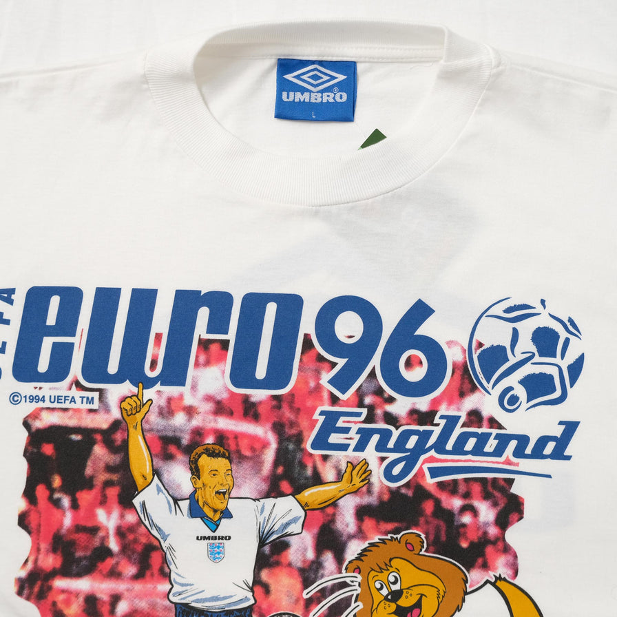 Vintage 1996 Umbro England T-Shirt Large 