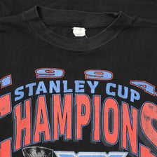 Vintage 1994 New York Rangers T-Shirt XLarge 