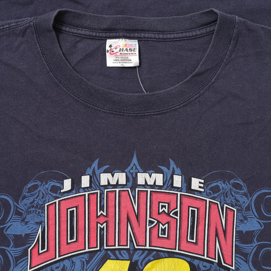 Vintage Jimmi Johnson Racing T-Shirt Large 