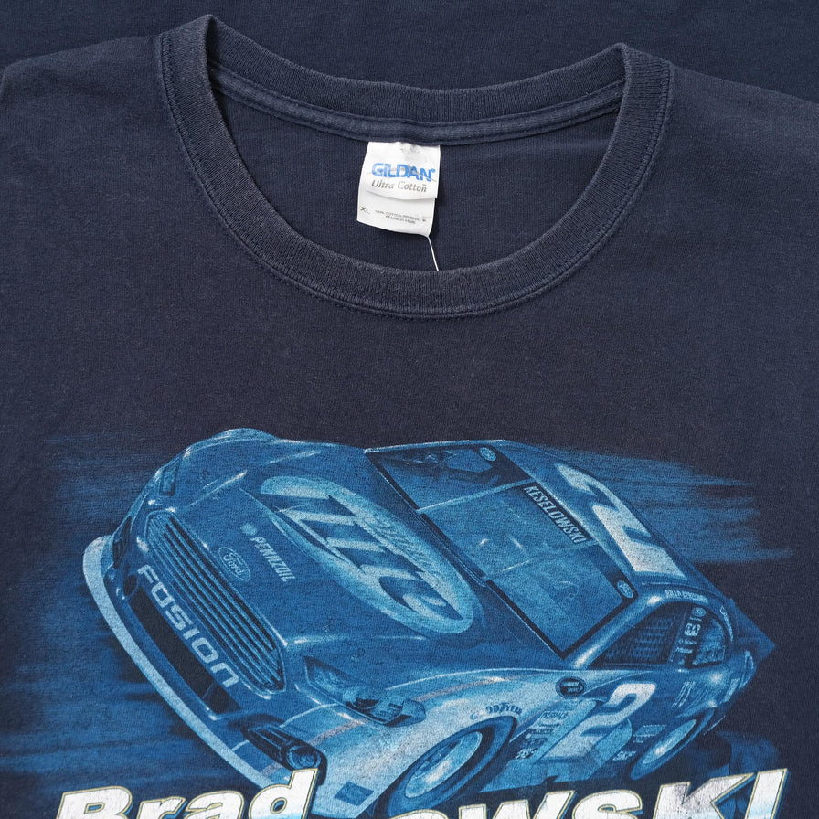 Vintage Miller Lite Racing T-Shirt XLarge 