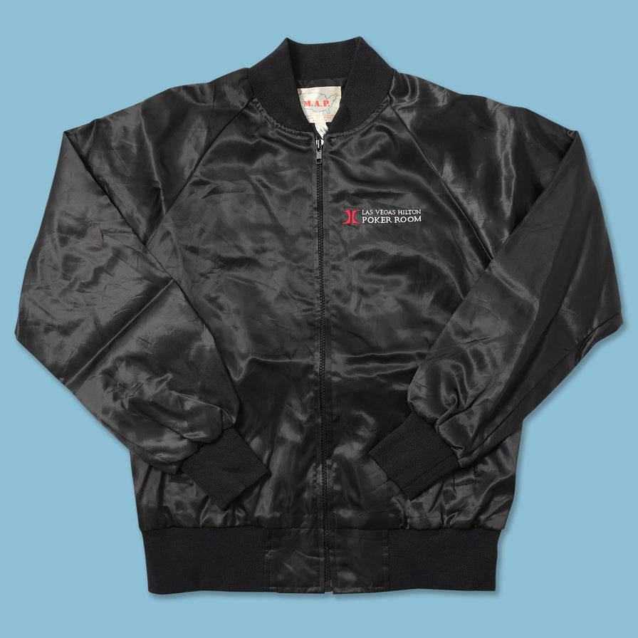 Vintage Las Vegas Satin Jacket Medium 
