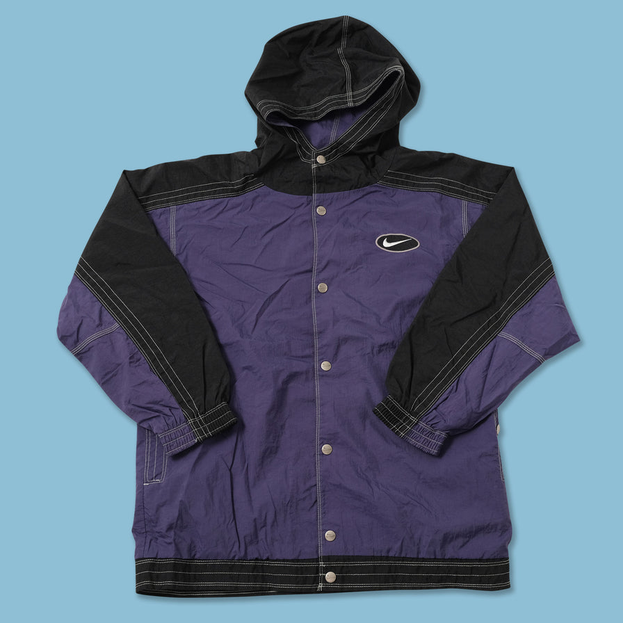 Vintage Nike Women's Track Jacket Small 