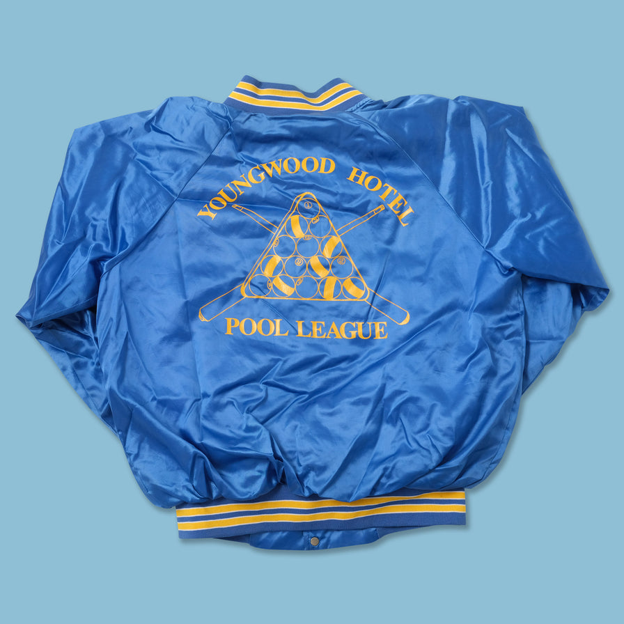 Vintage Satin College Jacket Medium 