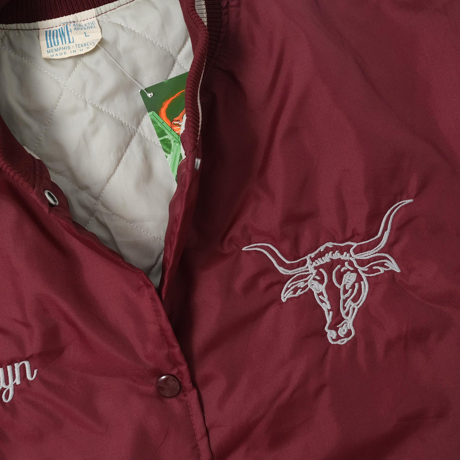 Vintage Padded College Jacket Large 