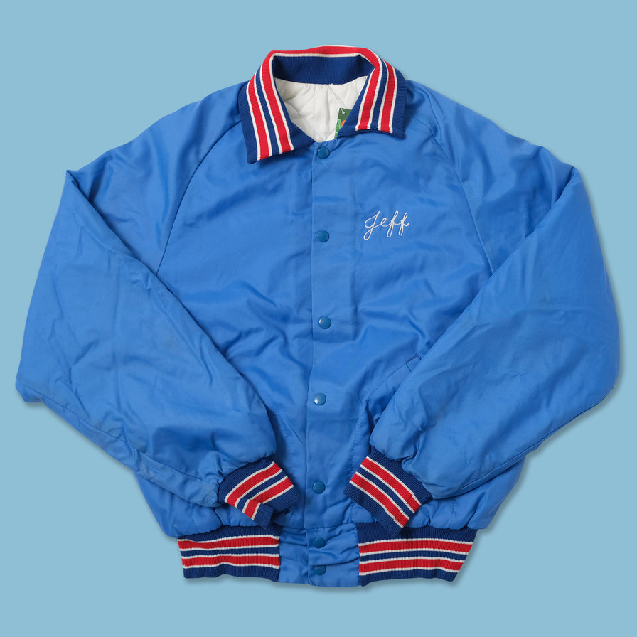 Vintage Padded College Jacket Medium 