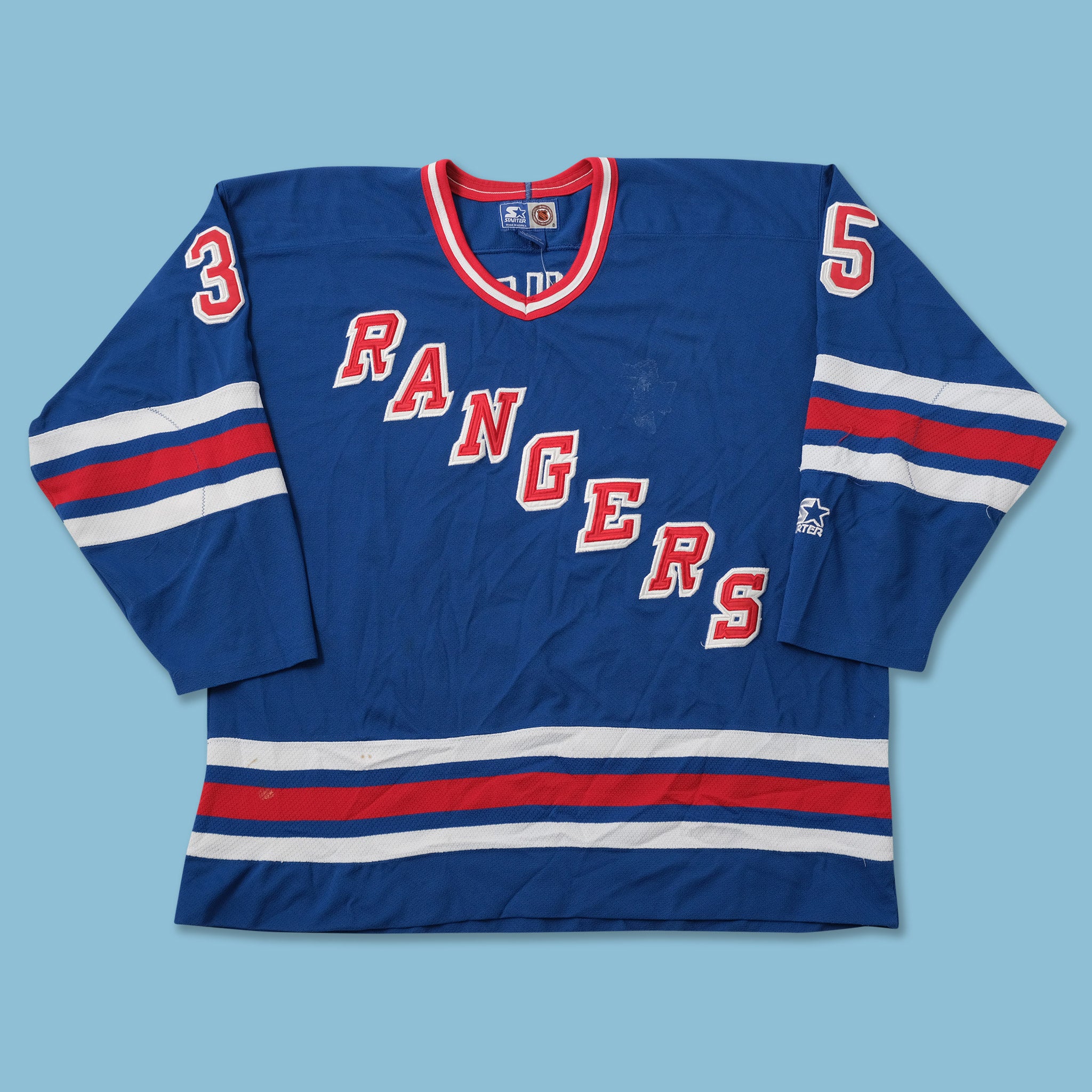 Vintage New York Rangers Nike Street Hockey Jersey, Size XL – Stuck In The  90s Sports