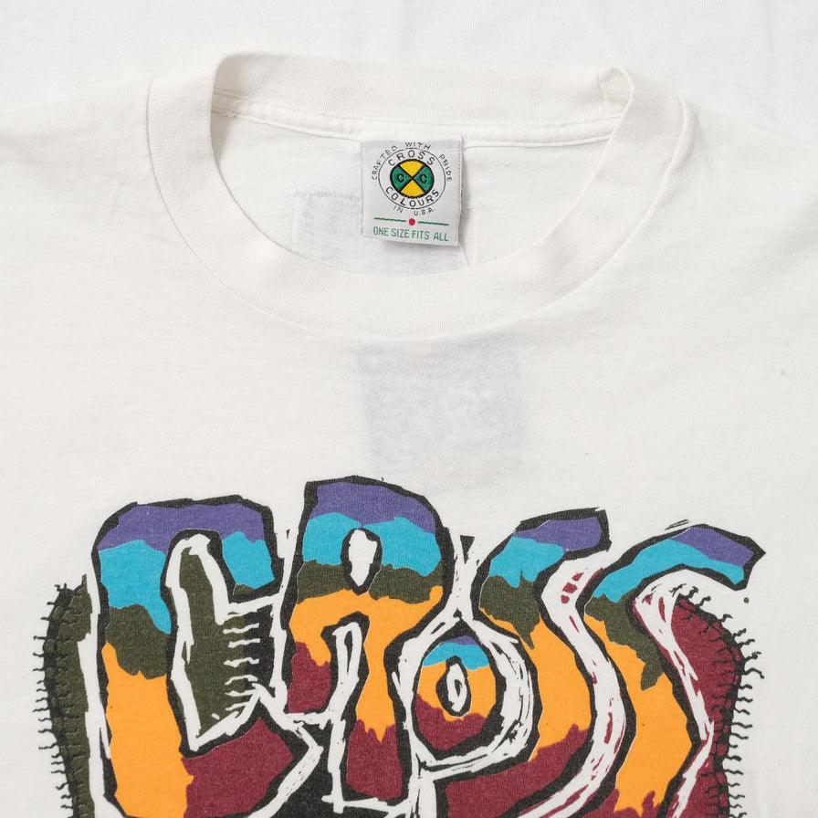 Vintage Cross Colours Longsleeve XLarge 