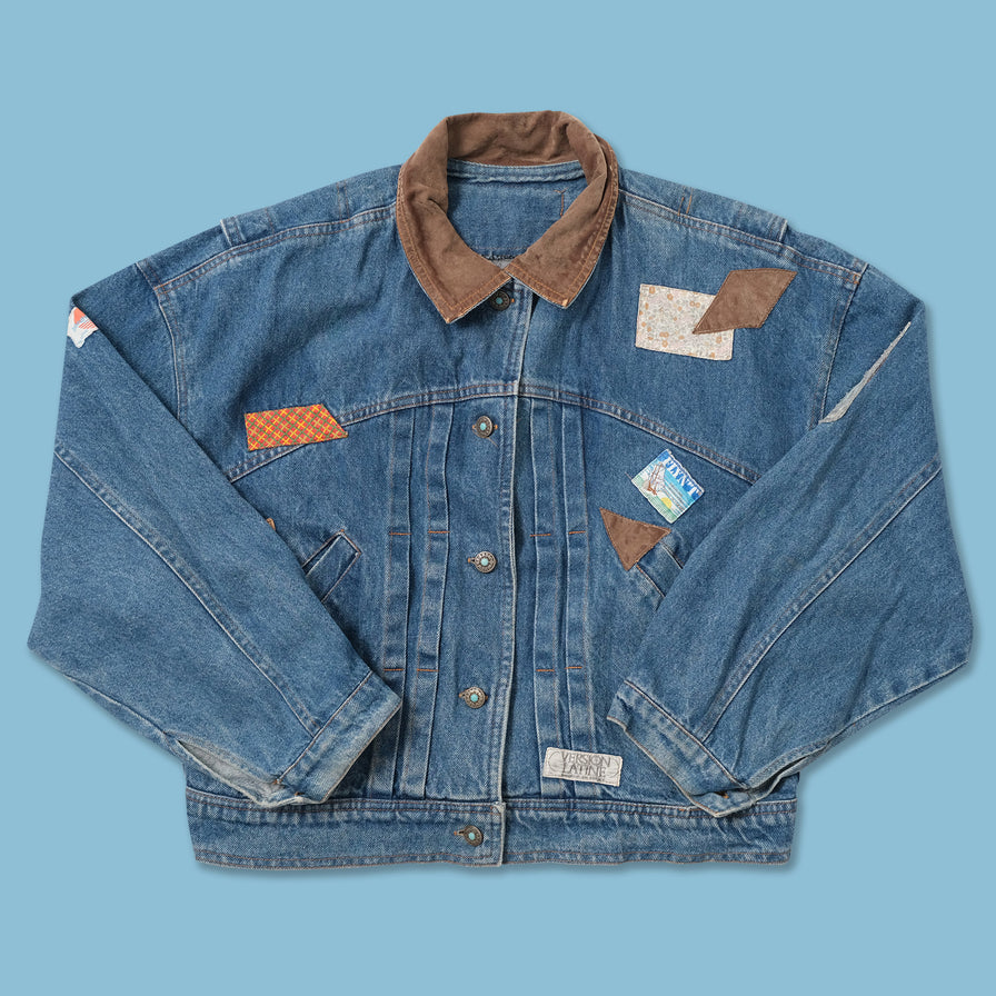 Vintage Women's Denim Jacket Medium 