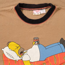 Vintage Homer Simpson Inactive Wear Longsleece XLarge 