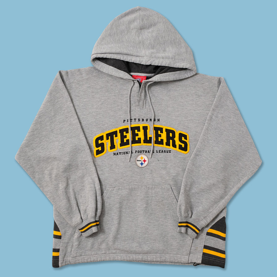 Vintage Pittsburgh Steelers Hoody Medium 