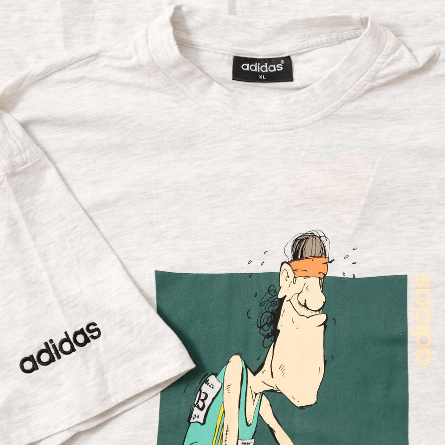 Vintage DS adidas The Winner Takes It All T-Shirt XLarge 