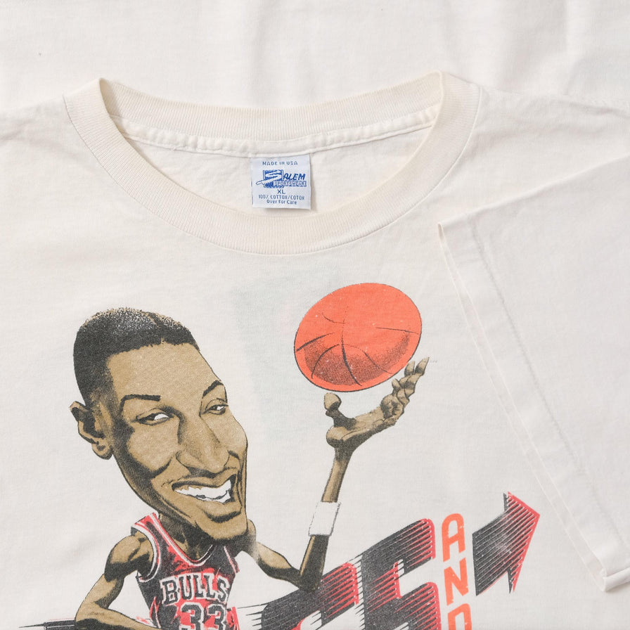 Vintage Salem Chicago Bulls Pippen T-Shirt XLarge 