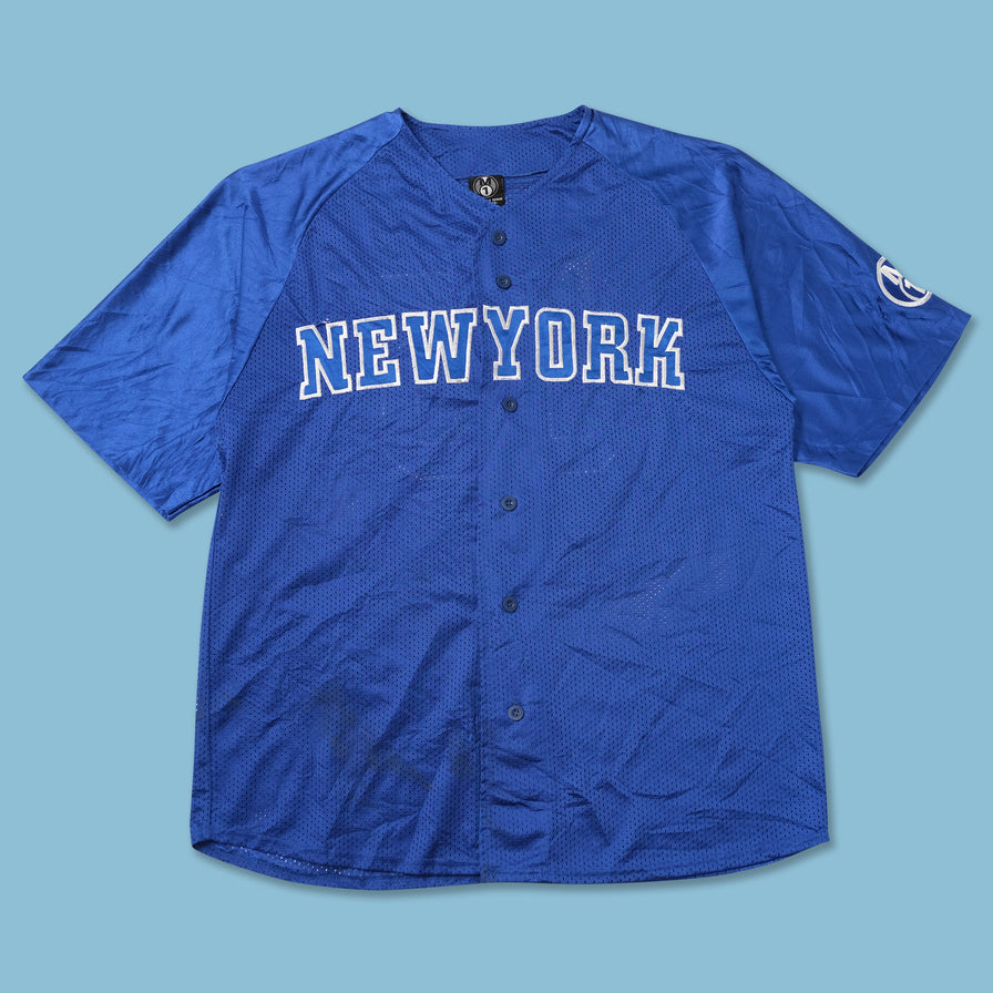 New York Mesh Baseball Jersey XLarge 