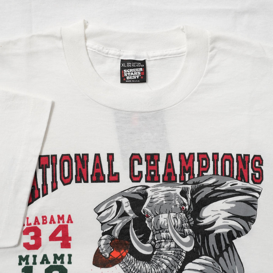 Vintage Crimson Tide T-Shirt XLarge 